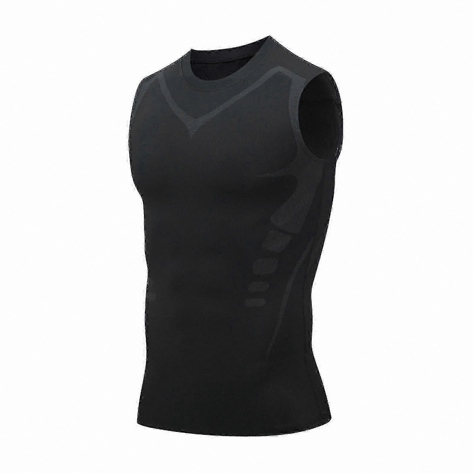 Men's Compression Vest for Chest Support, Ionic Shaping Top