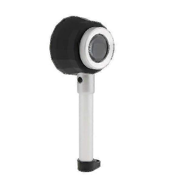 Lente d'ingrandimento portatile con luce LED e UV, ingrandimento 45x, BD-yuhao