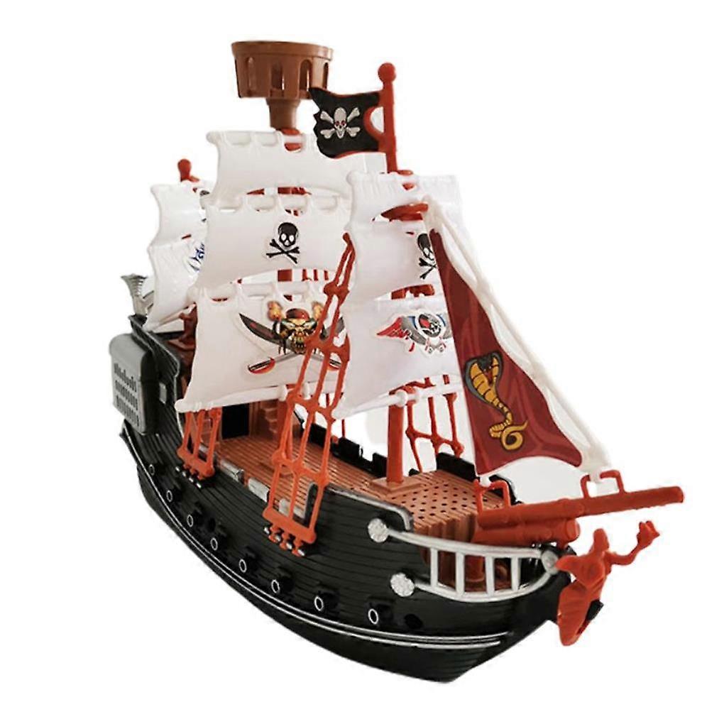 Jouets pirates, accessoires de bateau, décoration de table, bateau jouet pour la maison ou la maternelle.
