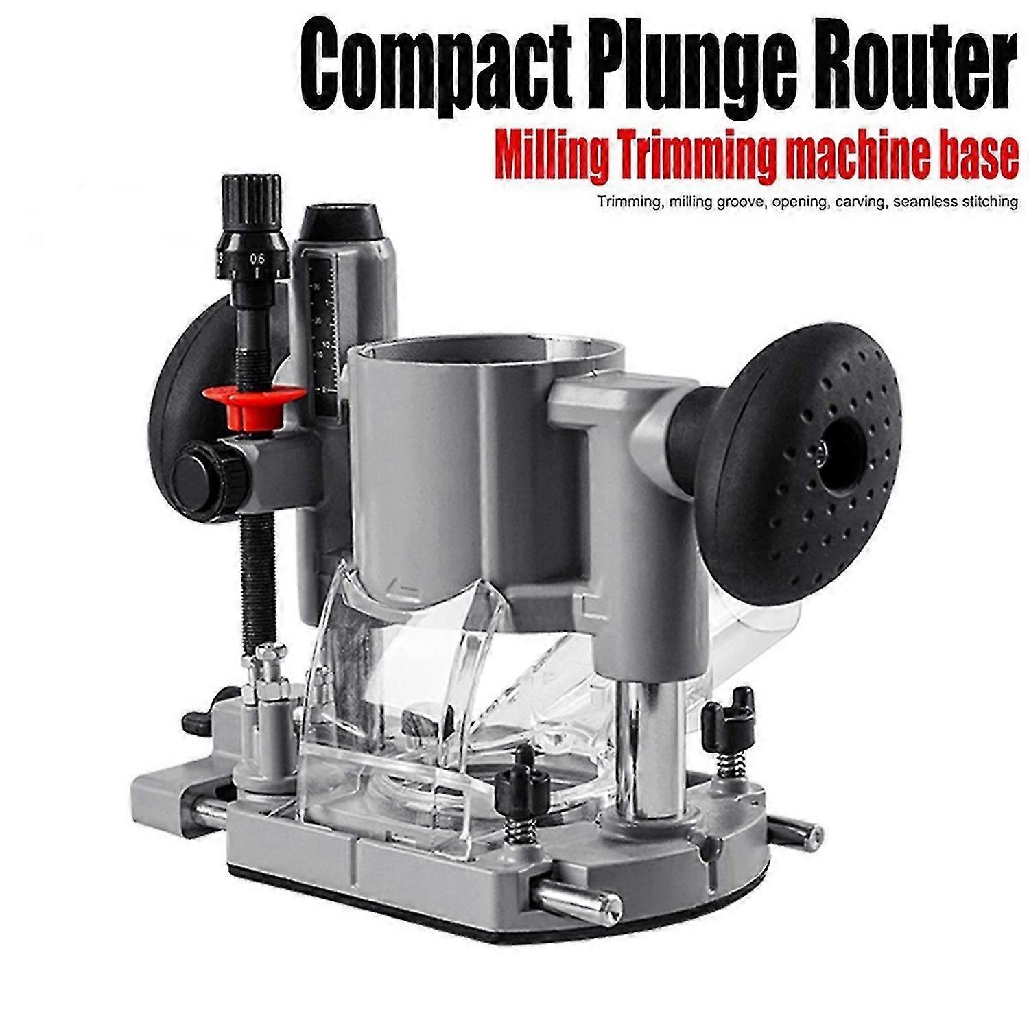 Compact Plunge Router Milling Trimming Machine Base Suitable for Calibre 65mm Trimming Machine Power
