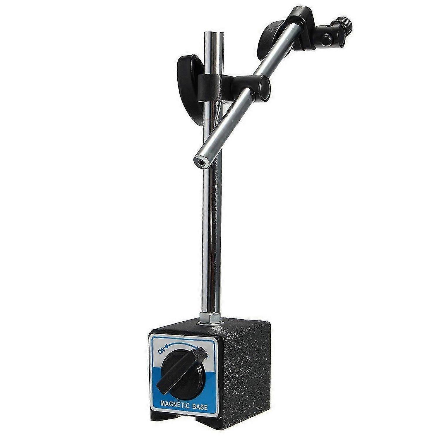 Supporto di base magnetico con doppio palo regolabile per calibro di prova dell'indicatore a quadrante Ymb-B