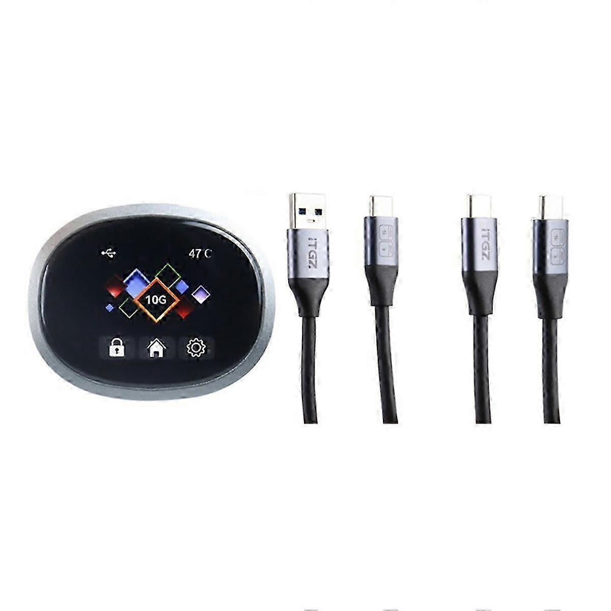 RTL9210B M.2 Smart Password SSD 10Gbps 2230 NGFF/NVME Dual Protocol Solid State Drive Enclosure SS