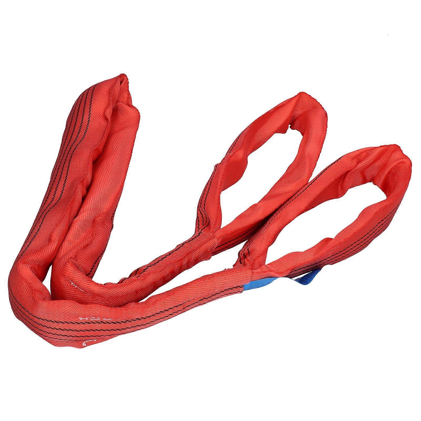 Lifting Sling Soft Hoist Webbing 5T PES Strap 90mm Width Accessory for Transportation5 Meters (16.4ft)