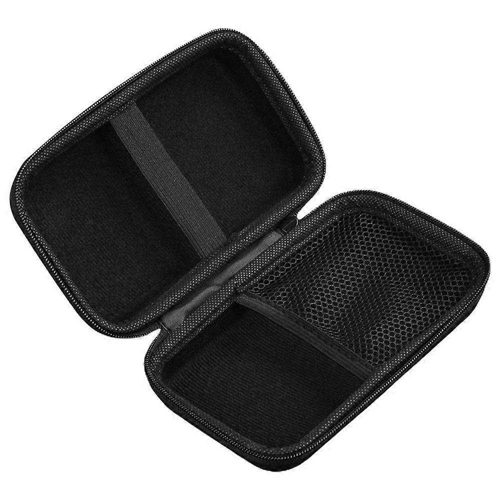 Black Plastic Case for 3Pcs Portable Storage Holder