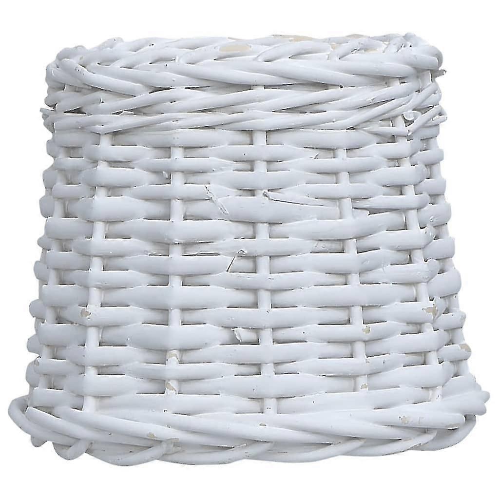 Lamp Shade Wicker 20x15 Cm White