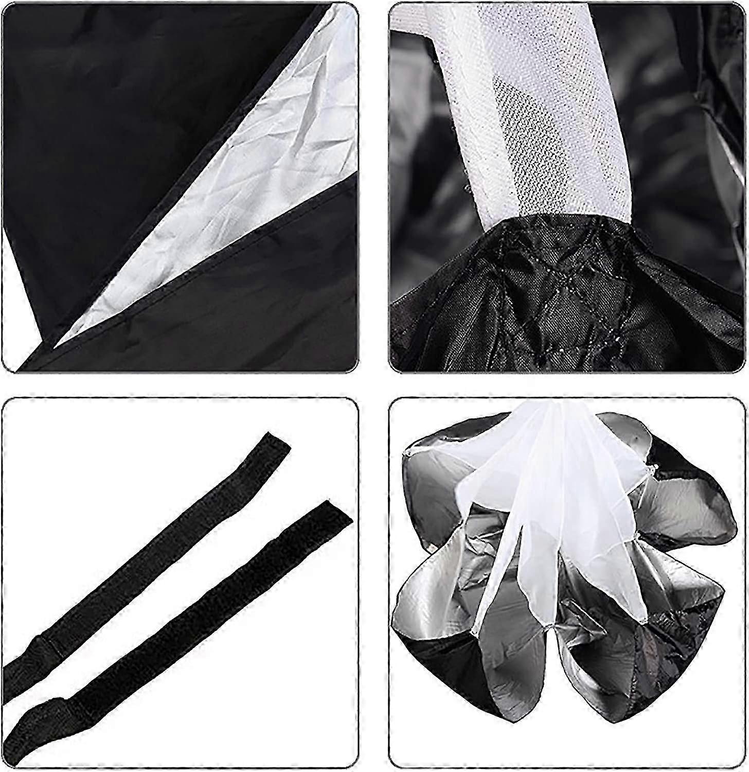 Resistance Parachute Resistance Parachute, Track Field Deceleration Training Running Drag Chute, with Adjustable Strap, for Sprint Training 2025