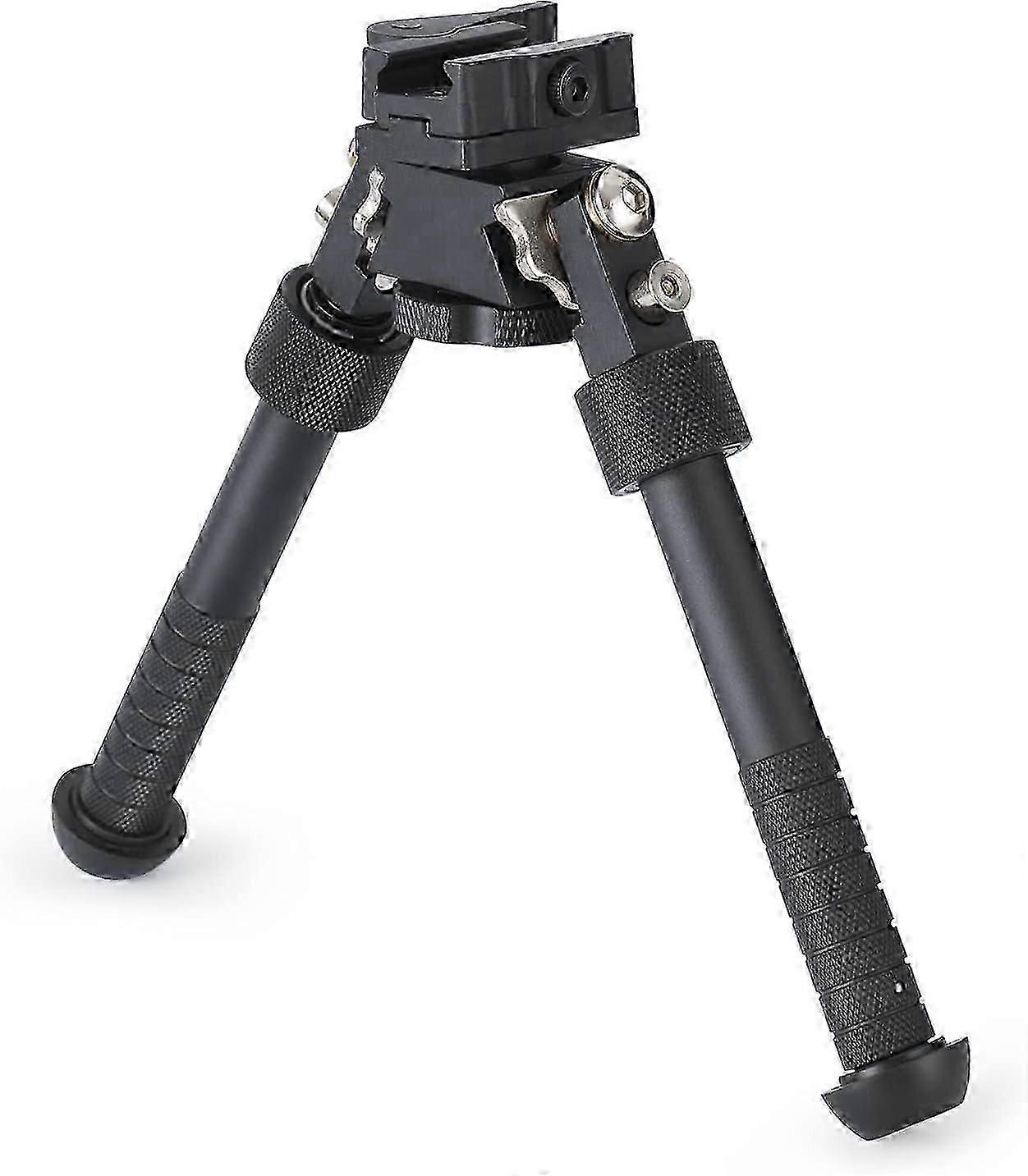Swivel Tiltable Quick Release Bipod, 6 to 9 Inches - Black