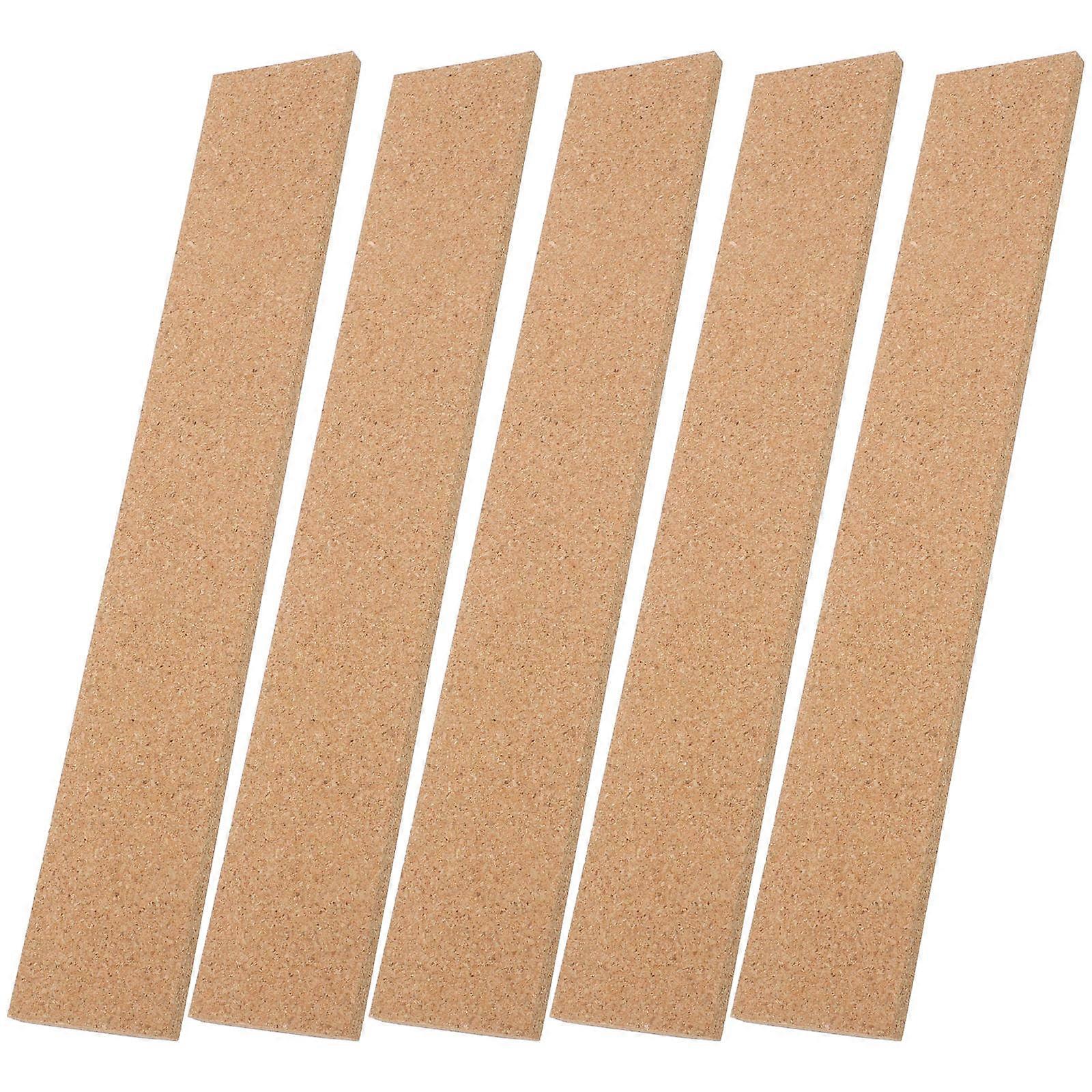 Bulletin Bar Strips 20 Pcs Natural Cork Wall Strips for Meeting Room Bar Use Creative Design Ideal for Organizing Memos