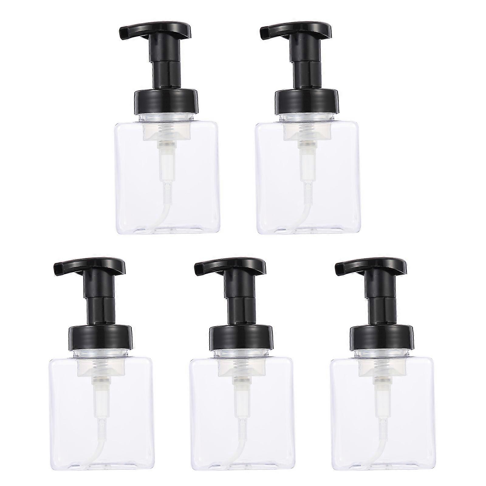 Shampoo Dispenser Transparent for Storage 15Pcs Hand Soap Pump