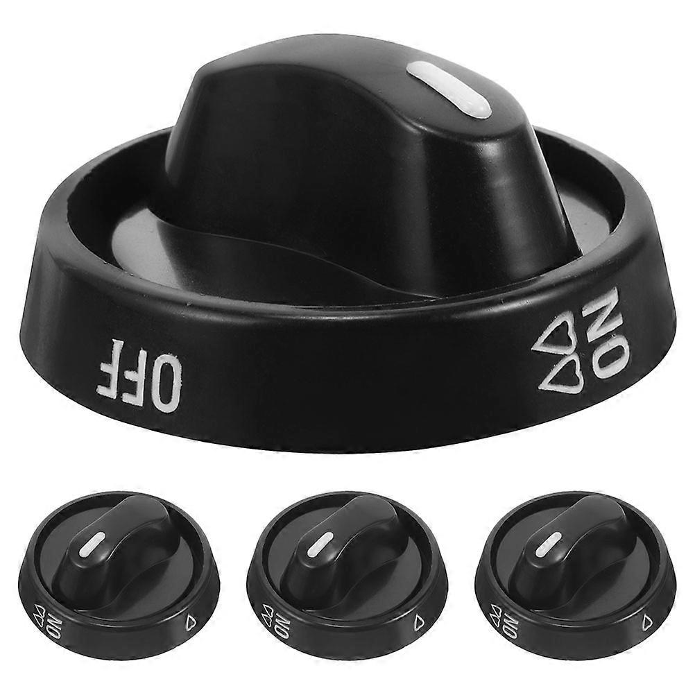 Gas Stove Control Knobs Universal Replacement for Cooking 12Pcs Black