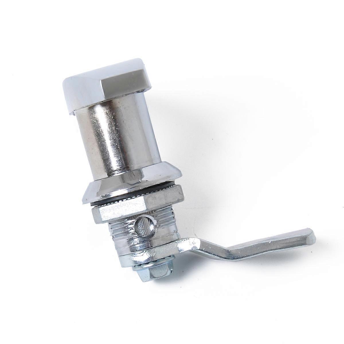T-Handle Lock Set Anti-Theft T-Shaped Handle Locks with Keys for Power Distribution Cabinet Silver 7.5x2x6.5cm 2Pack