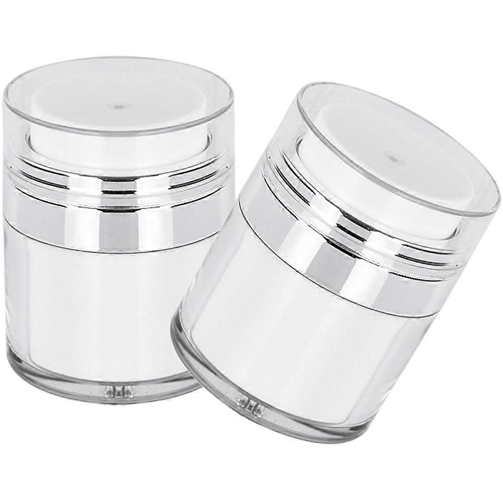 Travel Size Containers Acrylic PP Material Moisturizer Storage 30ml 2Pcs