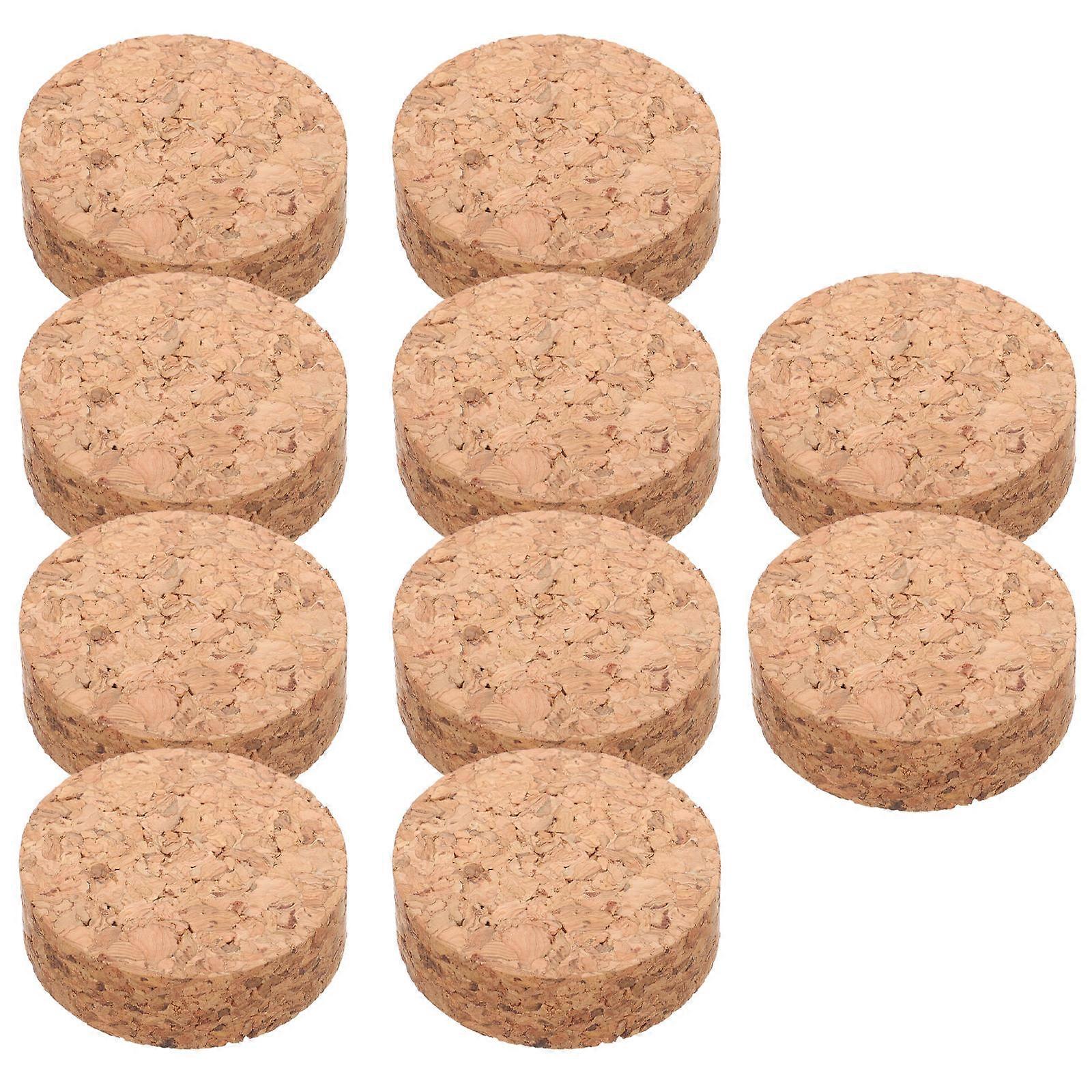 Flowerpot Bottom Mats Cork Material for Plant Use 50Pcs Set