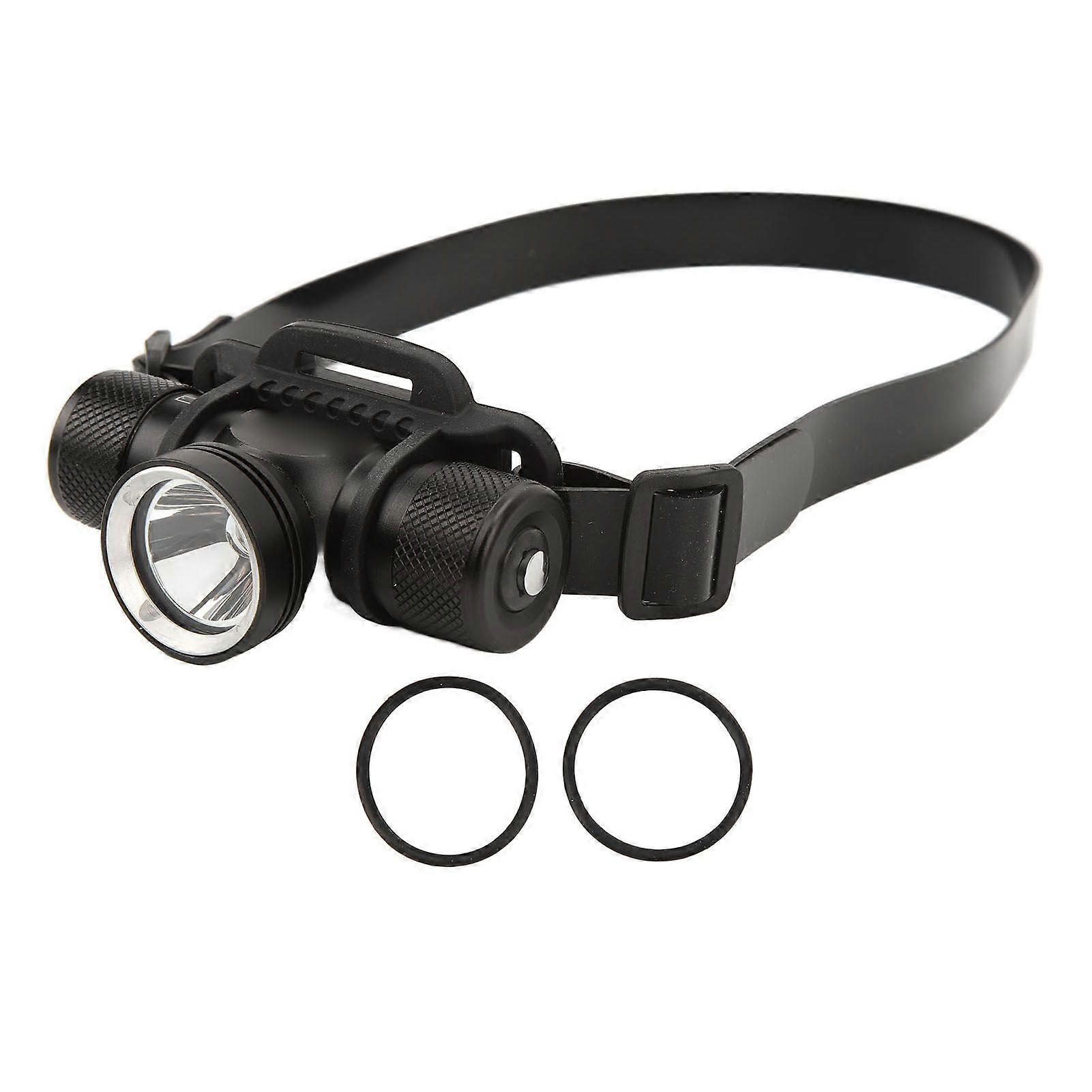 LED Underwater Waterproof 60m Diving Headlamp Headlight Head Mounted Dive Flashlight Head Light Lamp Torch