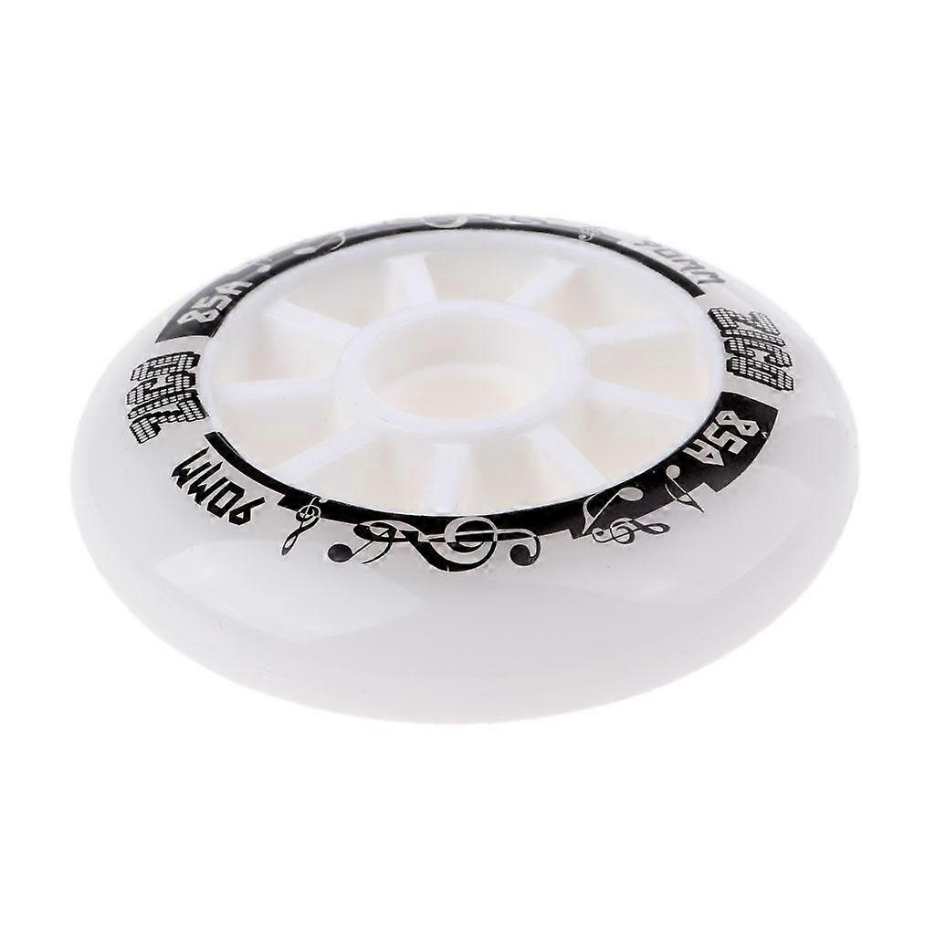 Outdoor PU Roller Inline Skates Wheel Replacement Racing Wheels 90mm Blue