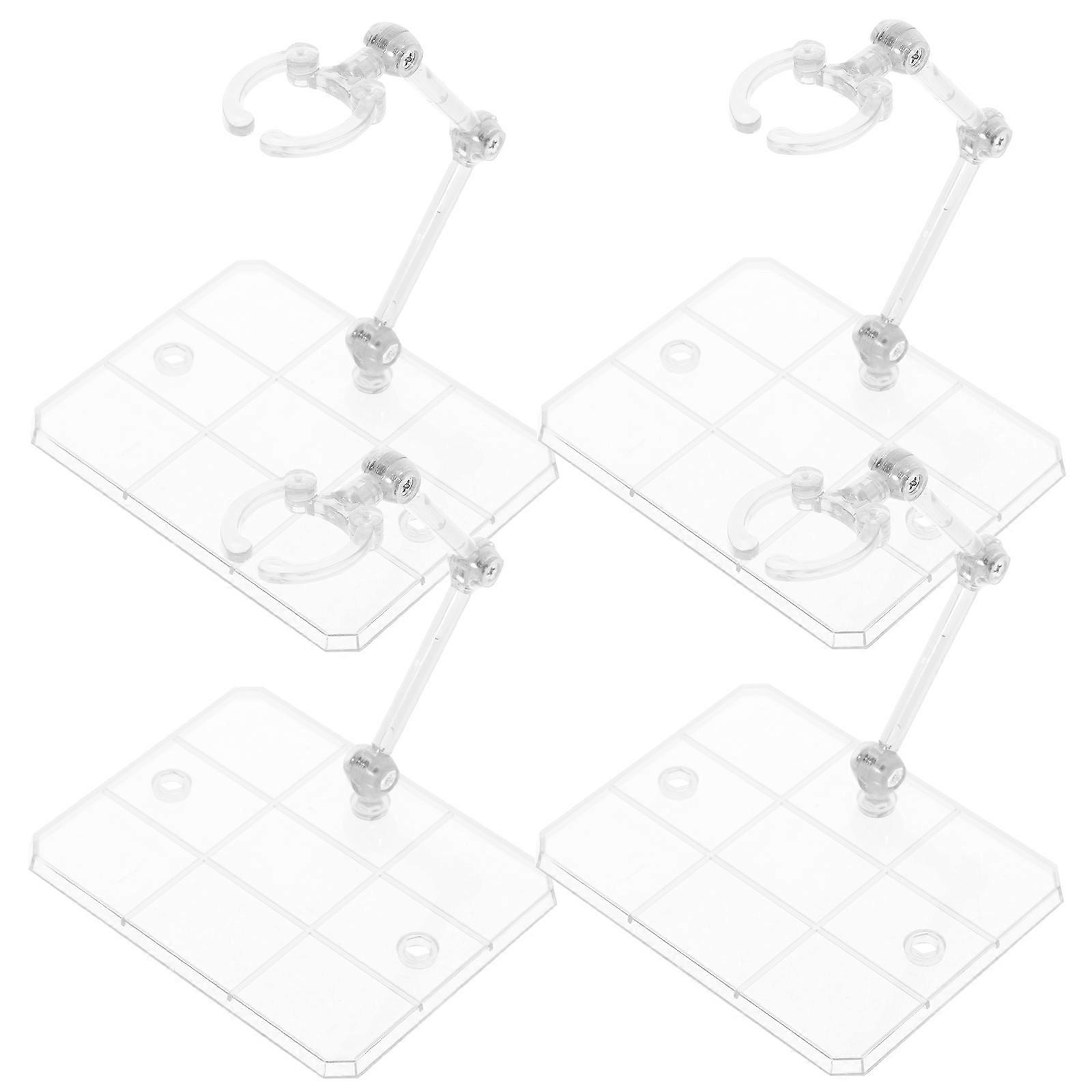 Plastic Action Figure Display Stand for 16Pcs Adjustable Supports