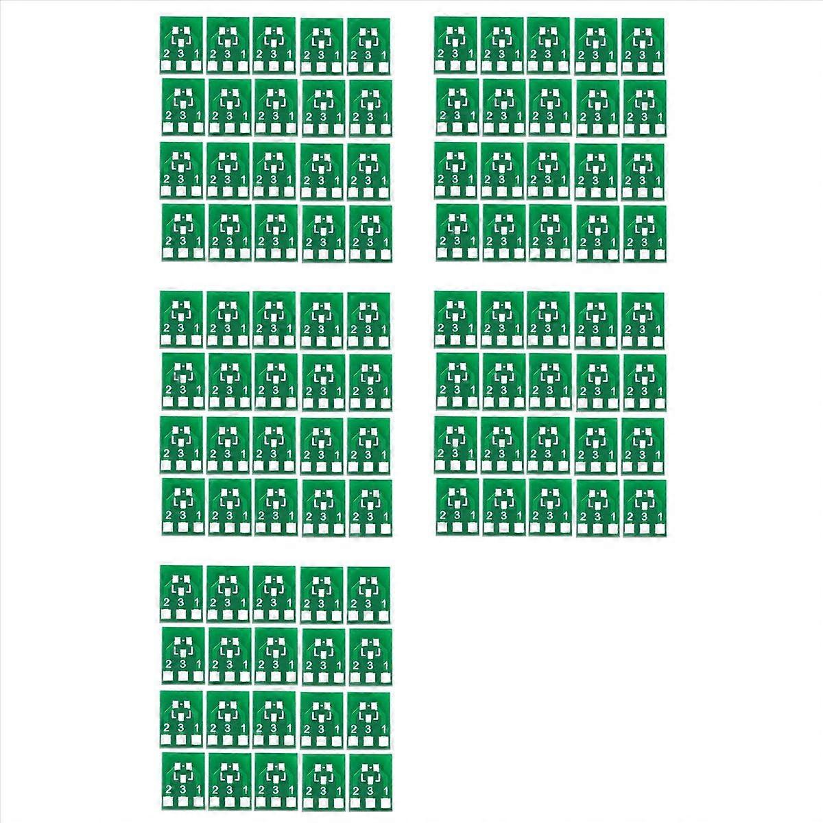 SOT23 SOT23-3 Turn SIP3 דו-צדדי SMD Turn DIP SIP3 מתאם ממיר צלחת SOT SIP IC שקע PCB