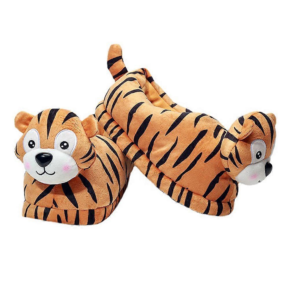 Comfortable Plush Footwear for Winter Use 1Pair Couples Slippers