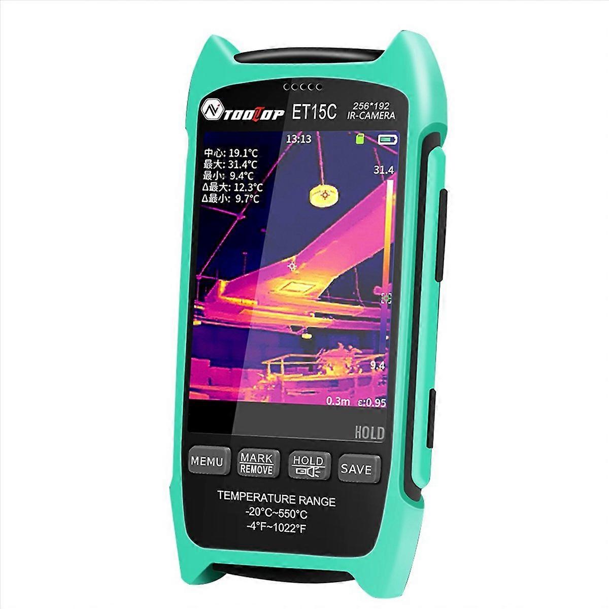 TOOLTOP ET15C 3.5Inch Thermal Imager 256x192 Portable Thermal Imaging Camera -20℃-+550℃ Automotive &