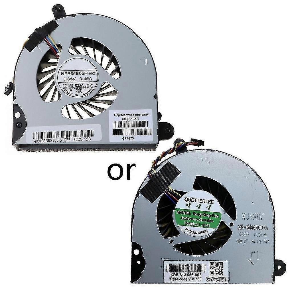 Ανεμιστήρας ψύξης CPU για τον ανεμιστήρα ψύξης lap-top HP Elitebook 8560p 8570p 8560 8560b