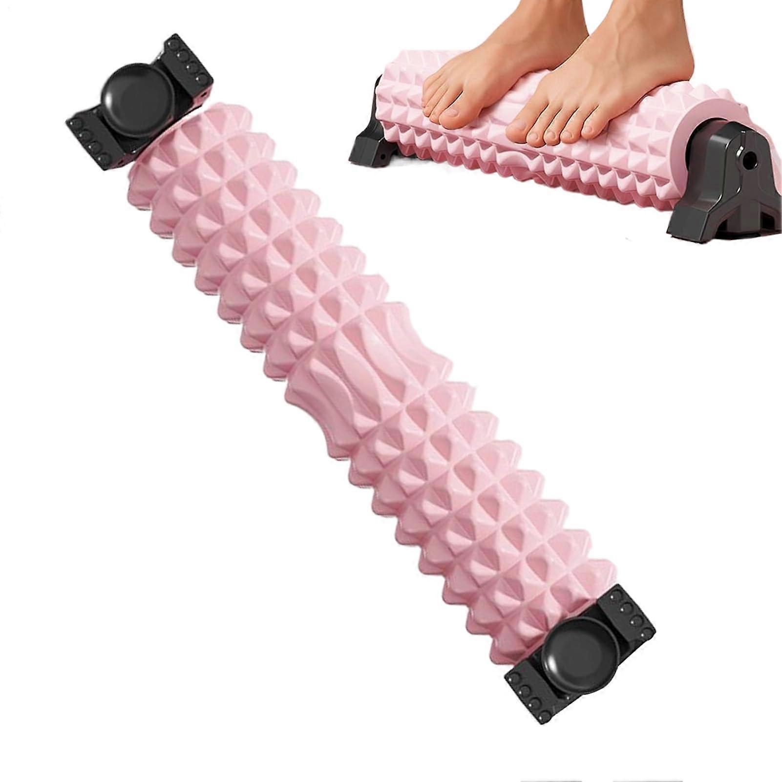 Roller Foam 23Inch AntiSlip Massager Stretcher For Body Exercise Deep Tissue Pilates Foam Roller Pink