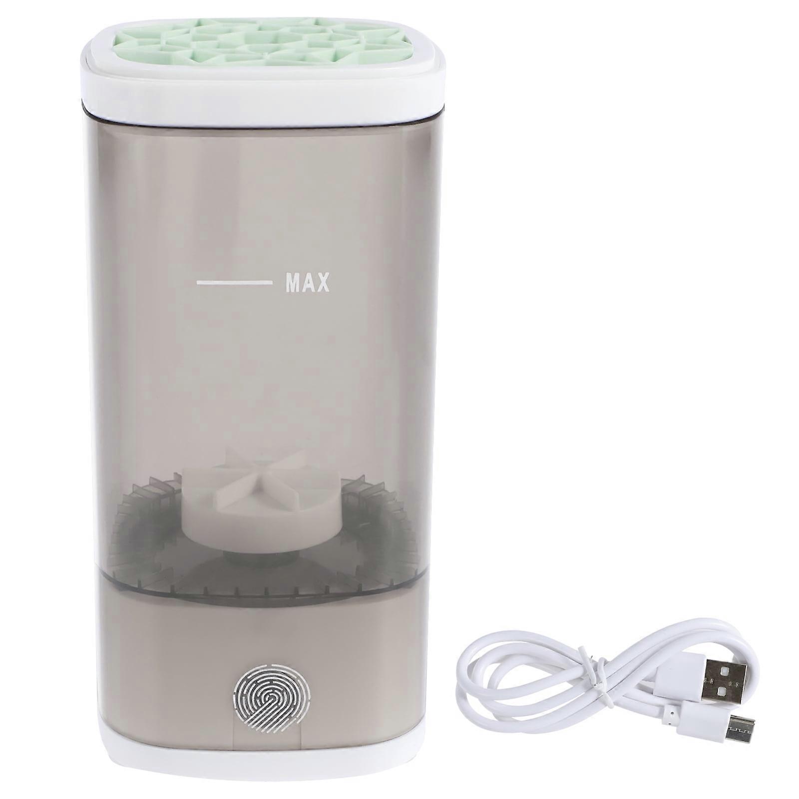 FUYGRCJ Electric Makeup Brush Cleaner, Rotating Head, Deep Clean & Time Saving, Portable & Easy to Use, Compatible with Most Brushes