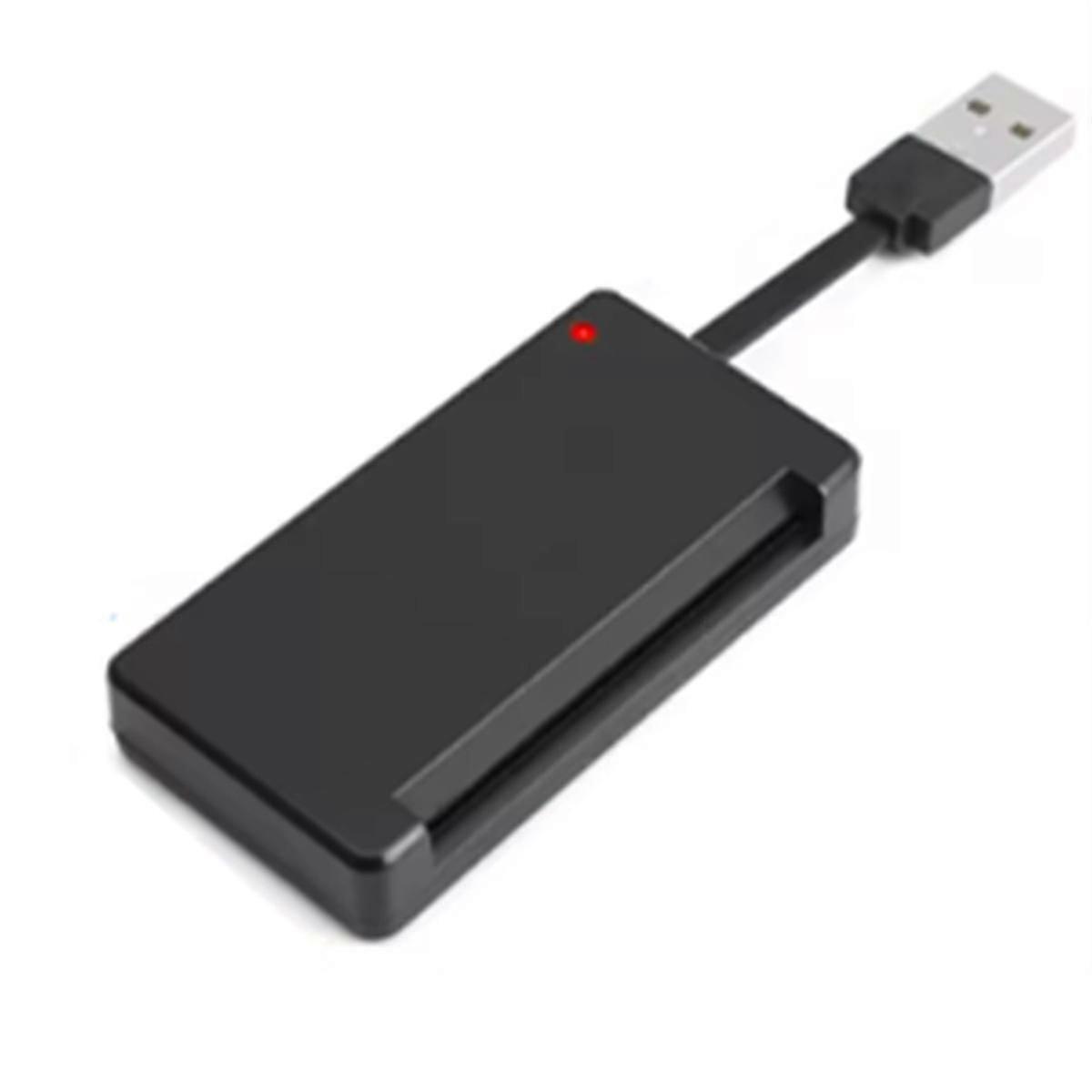 USB2.0 Multifunctional Universal Smart Card Reader SIM/Phone Card/ID Card/Bank Card is Suitable for