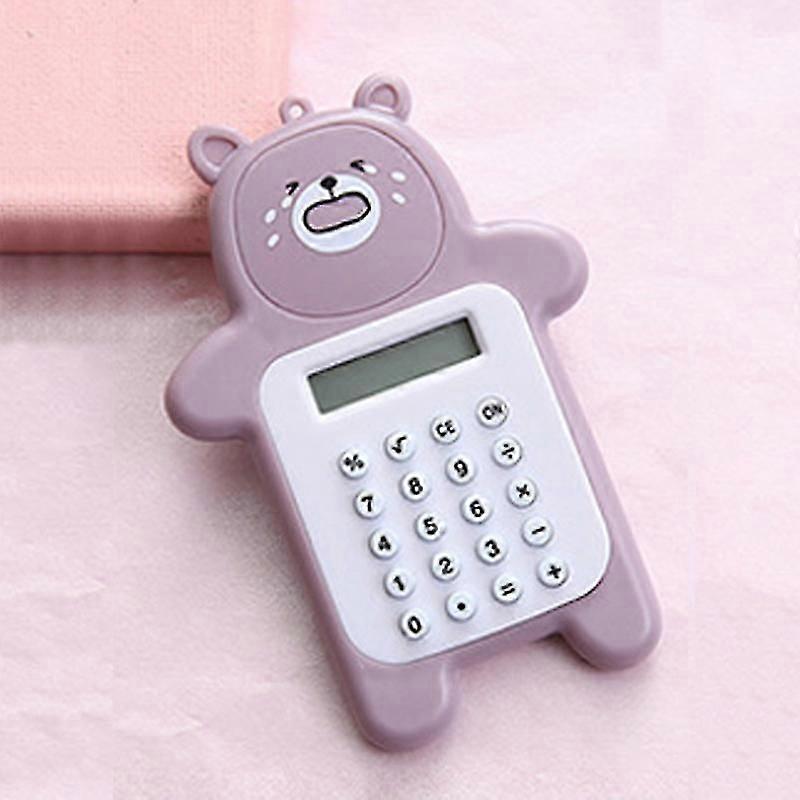 Mini Cartoon Calculator With 8 Digit Display Portable Handheld Calculator Creative Gifts For Boys Girls New
