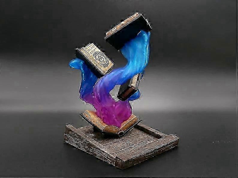 Magic Dice Tower Book RGP and DND Player Resin Craft Decoration Toys