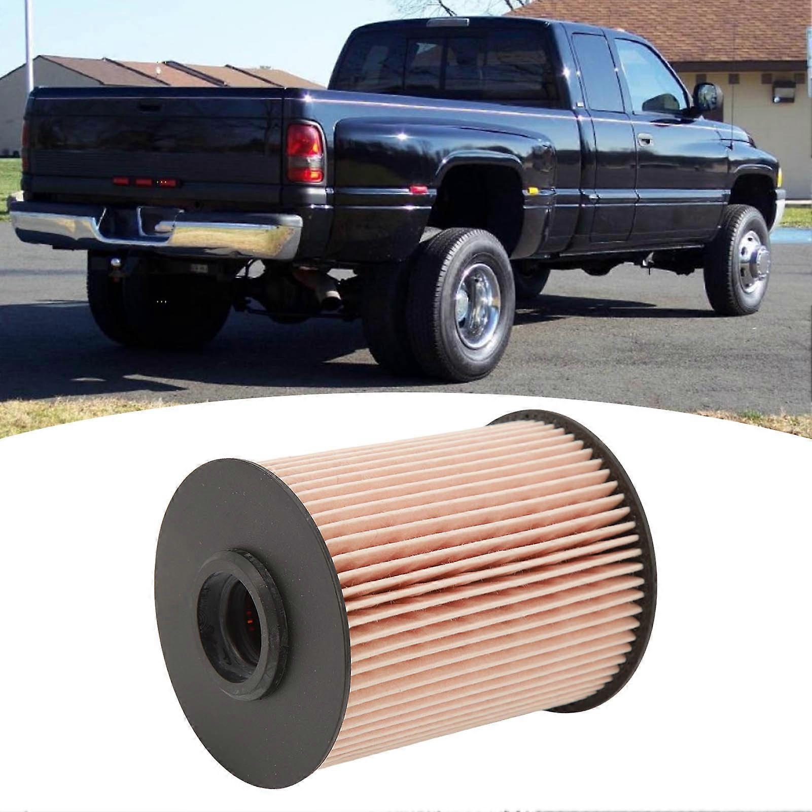 Fuel Filter 5015581AA ABS and Filter Paper Automobile Engine Fuel Filter Replacement for Ram 2500 3500 5.9L 