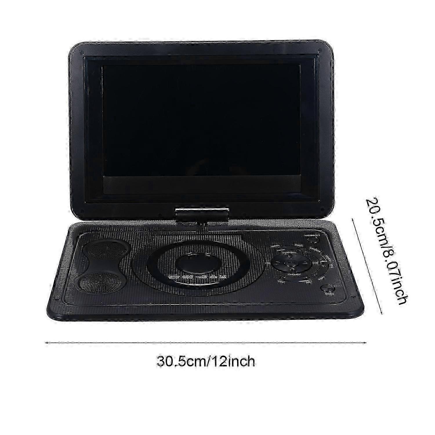 13.9in Portable DVD Player with 270° Rotate HD Screen Home Car TV DVD Player with Game Function Car miao4