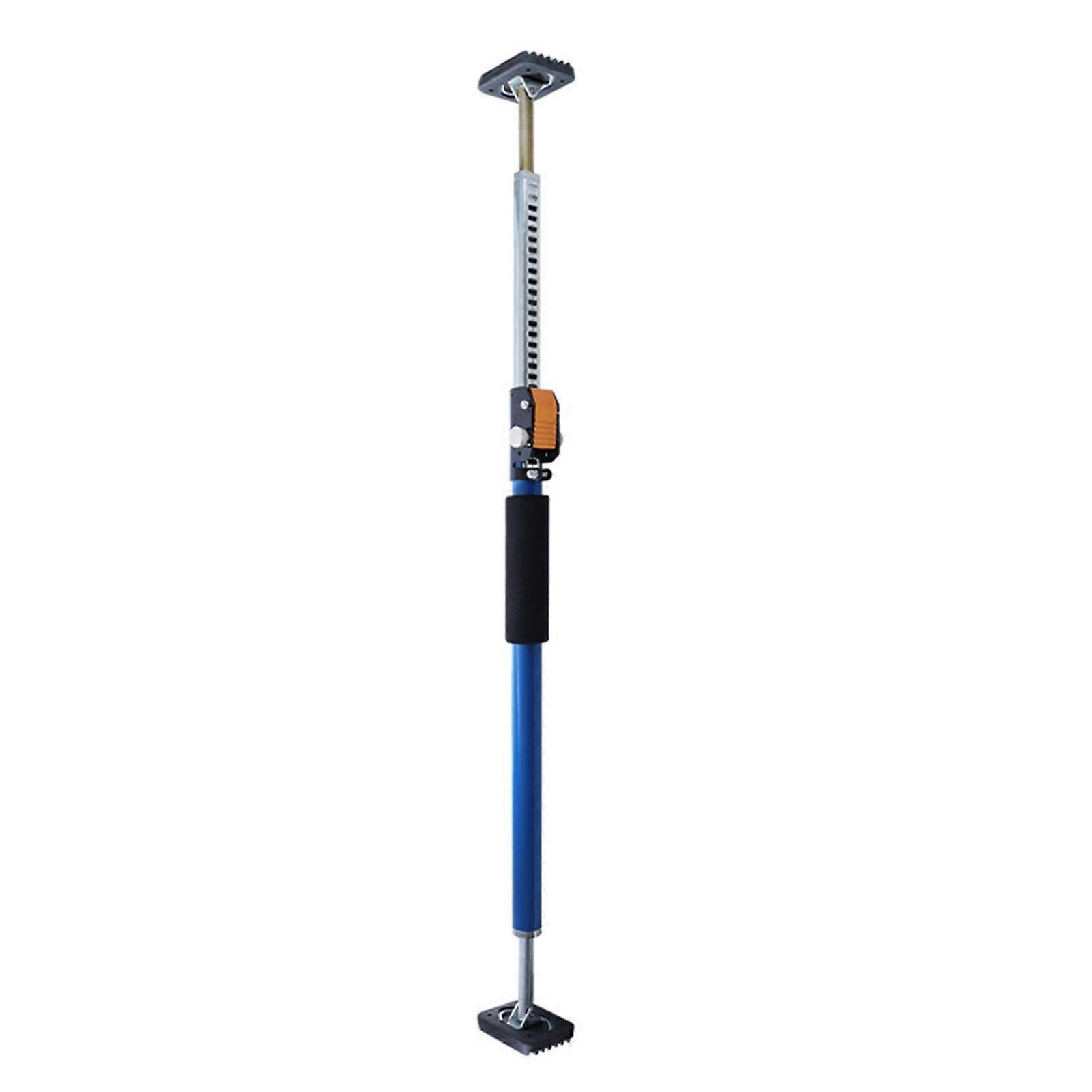 Telescopic Support Bar for Woodworking Adjustable and Secure, Steel Tube, 180° Rotatable Silicone Pad for Ceiling, Door Frame, and Cabinet