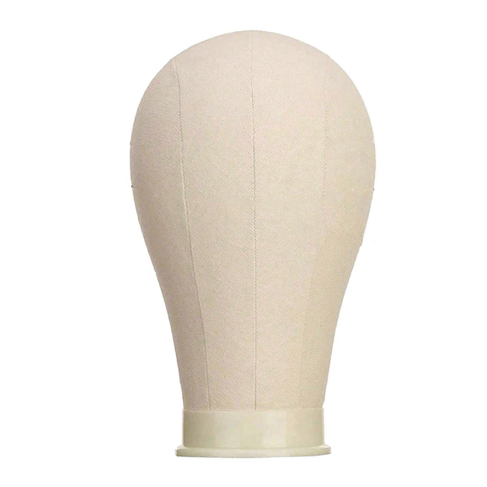Lightweight Mannequin Head Stand With Secure Pin Holes And Durability Polyurethane Construction  Off  White