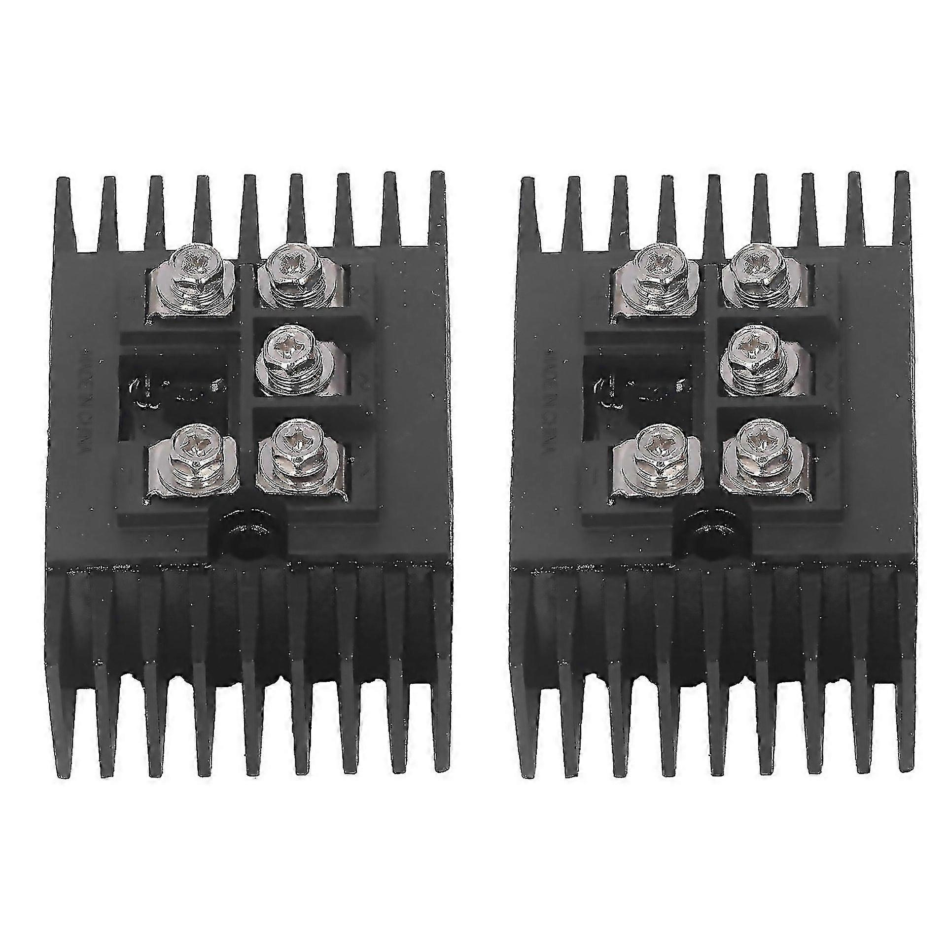 For 2pcs Bridge Rectifier With Radiator 3 Phase Rectifier Module For Sql100a 1600v