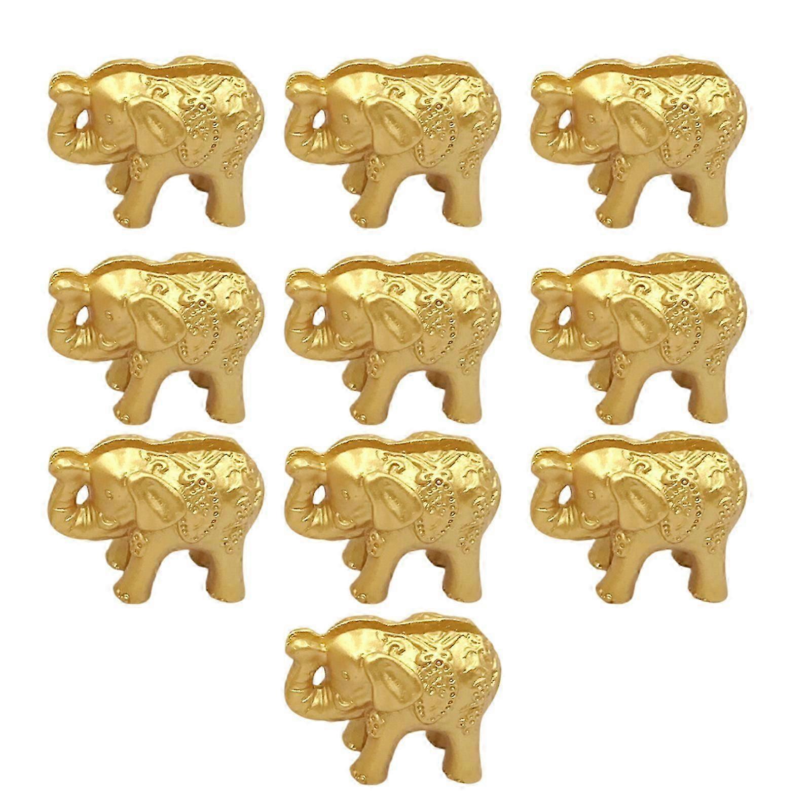 Elegant Gold Place Card Holders Delicate Gold Elephant Tabletop Card Holders compatible Name Card and Event Information Myi