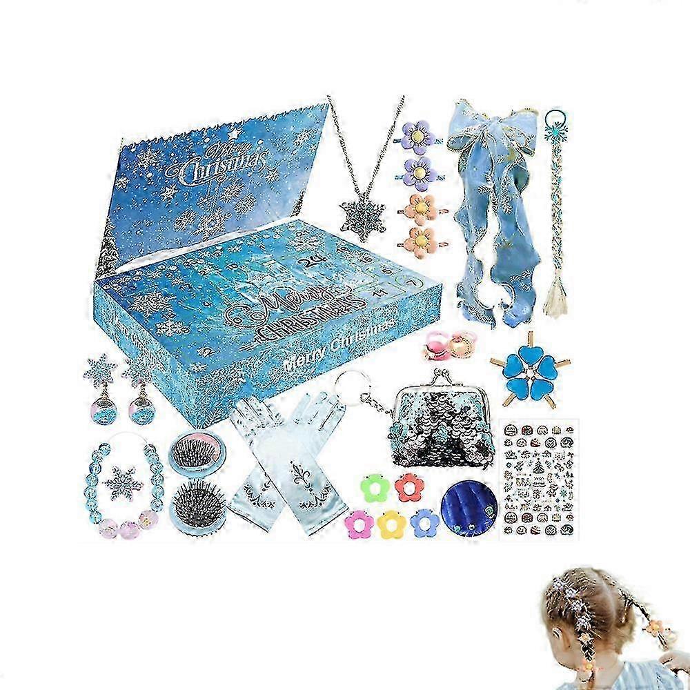 Advent Calendar Charm Bracelets Making Kit 24 Days Xmas Countdown Calendar Gifts Blind Box