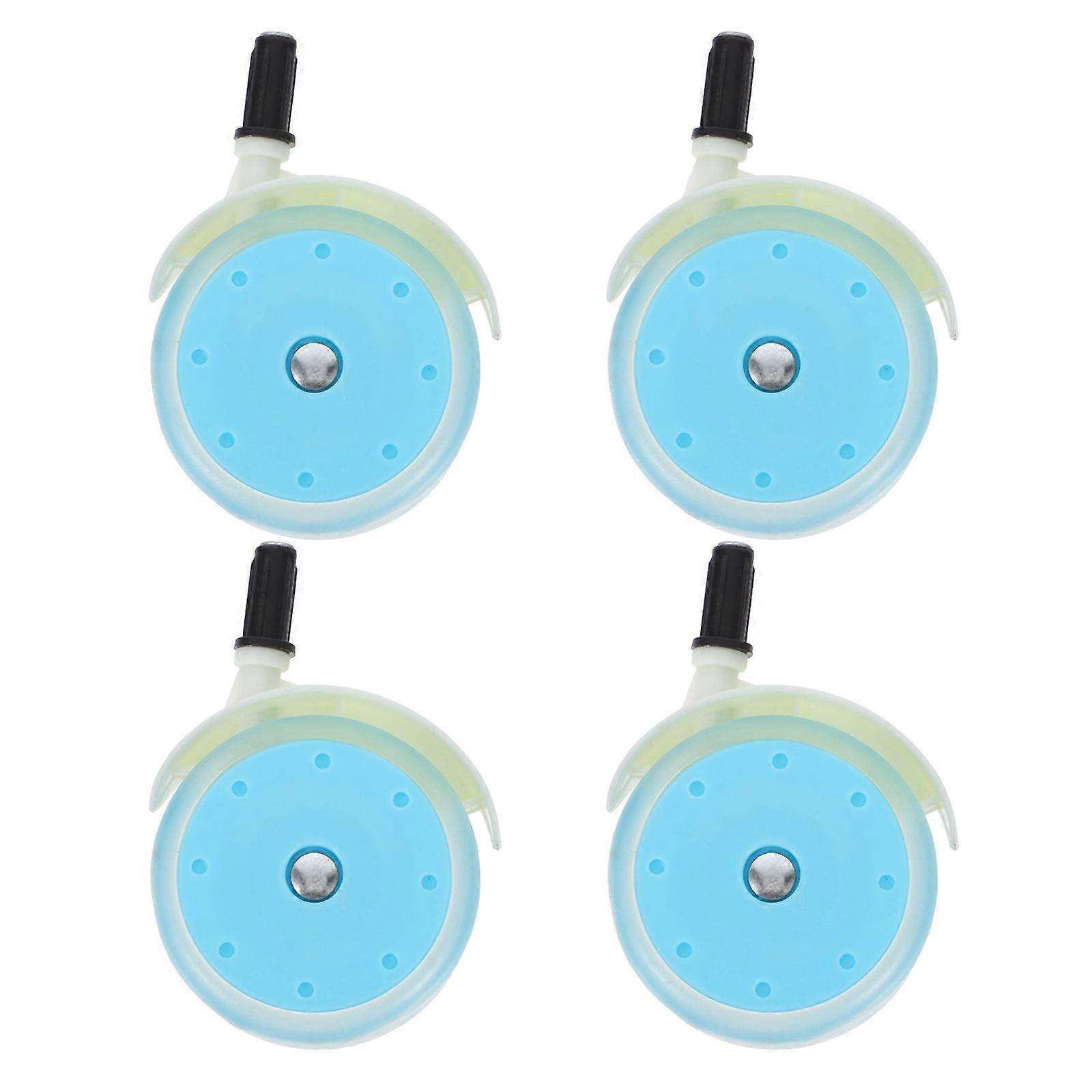 Baby Stroller Wheel Replacement for Quiet Operation 4Pcs Detachable Wheels