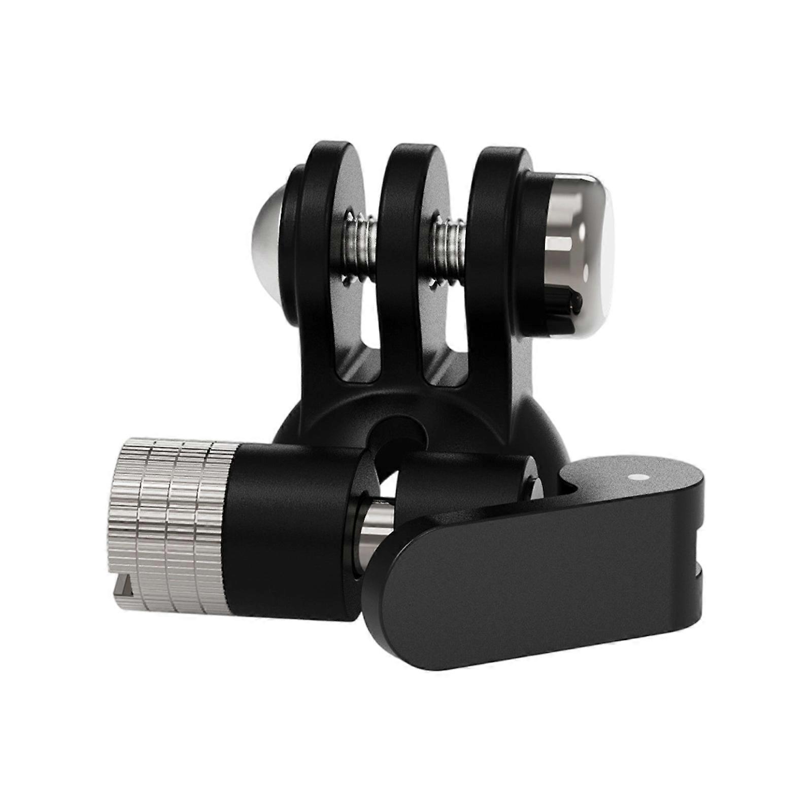 Lightweight Compact Action Camera Base With 1/4" Thread Mount And Damping Adjustment Multicolor