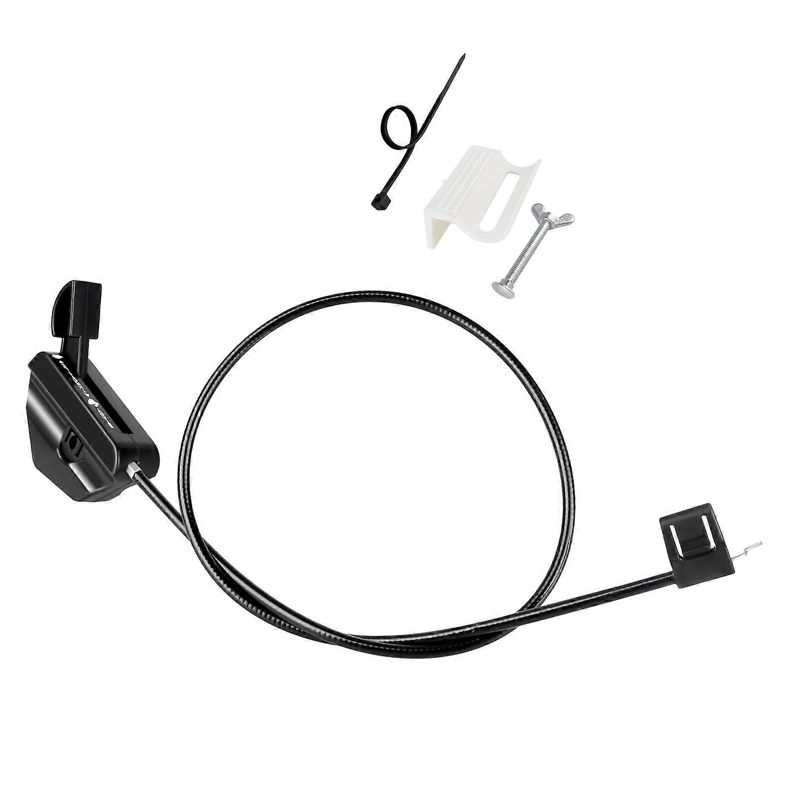 Weatherproof Lawn Spreader Cable Assembly Flexible PVC Construction Universal Compatibility Effortlessly Installation Multicolor