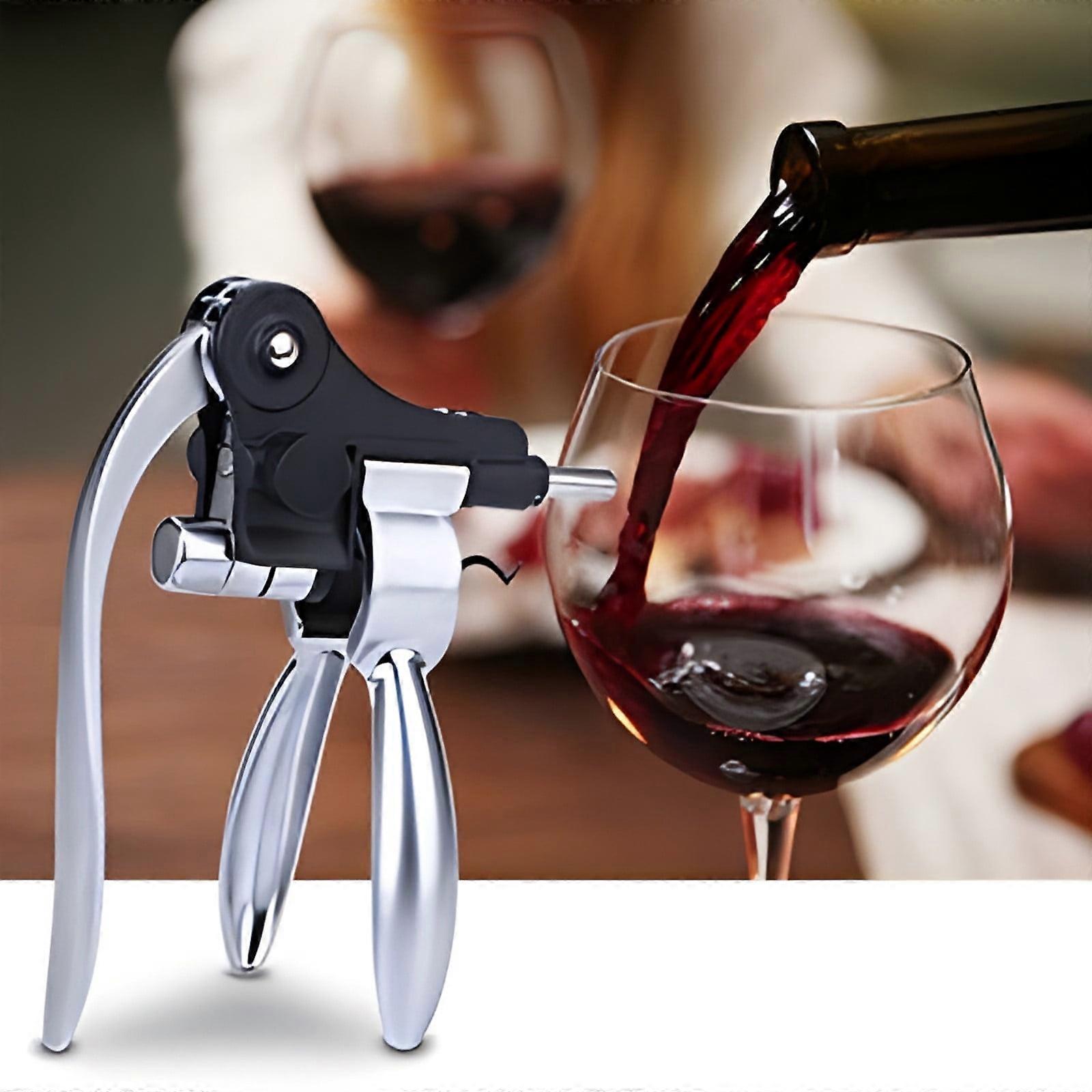 Fmxomd Alloy Rabbit Head Manual Bottle Opener Grape Wine Bottle Opener