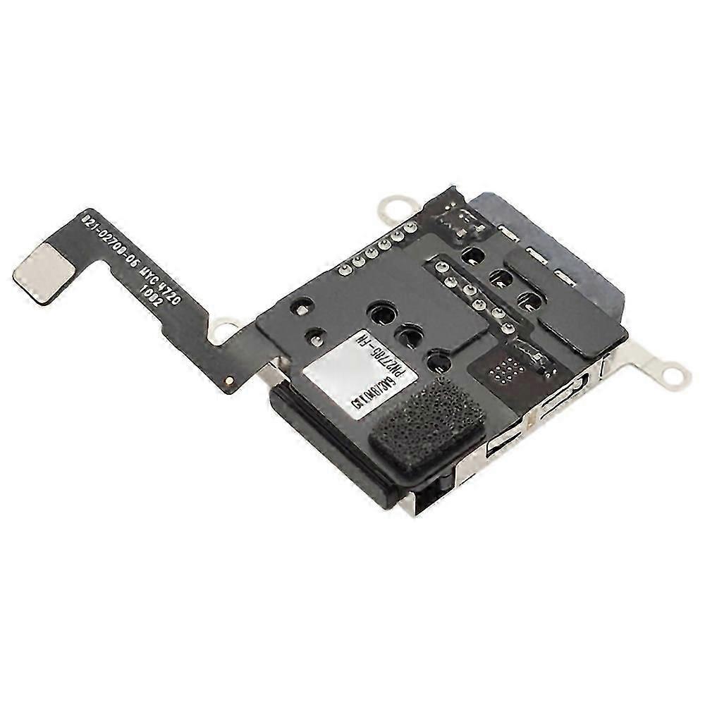 For iPhone 12 Pro Max 6.7 inch SIM Card and SD Card Tray Holder Flex Cable Replacement Part (without