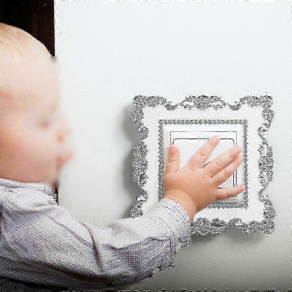 Diy Light Switch Surround Socket Plate Panel Edge Decor