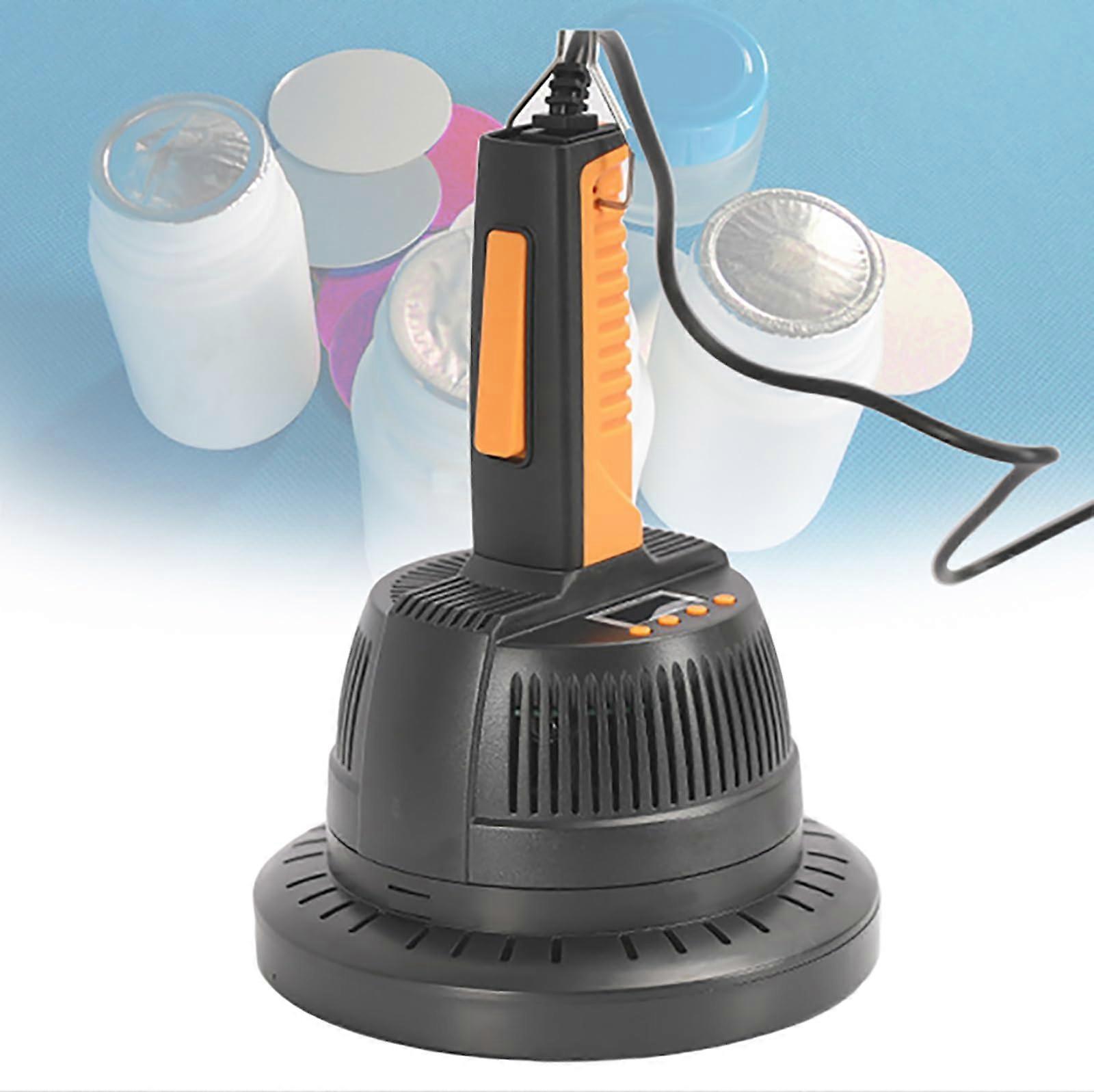 Induction Heat Sealing Machine with Digital Panel, 5 Power Levels, 100mm Cap Sealer for Food, Beverage and Chemical Containers
