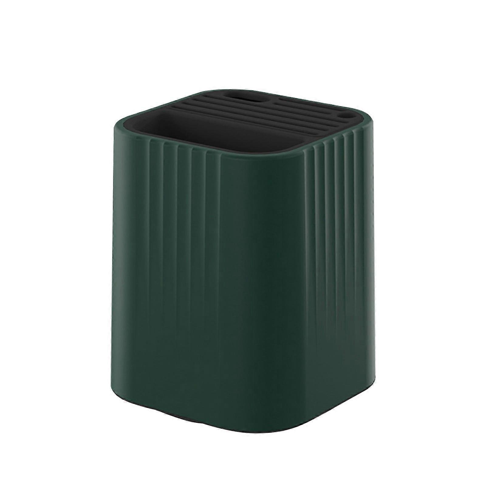 Tahtuvzn Rotatable Knife Rack Compatible with Kitchen Desktop Shelf Organizer, Chopstick Holder, Multifunctional Storage, Large Capacity