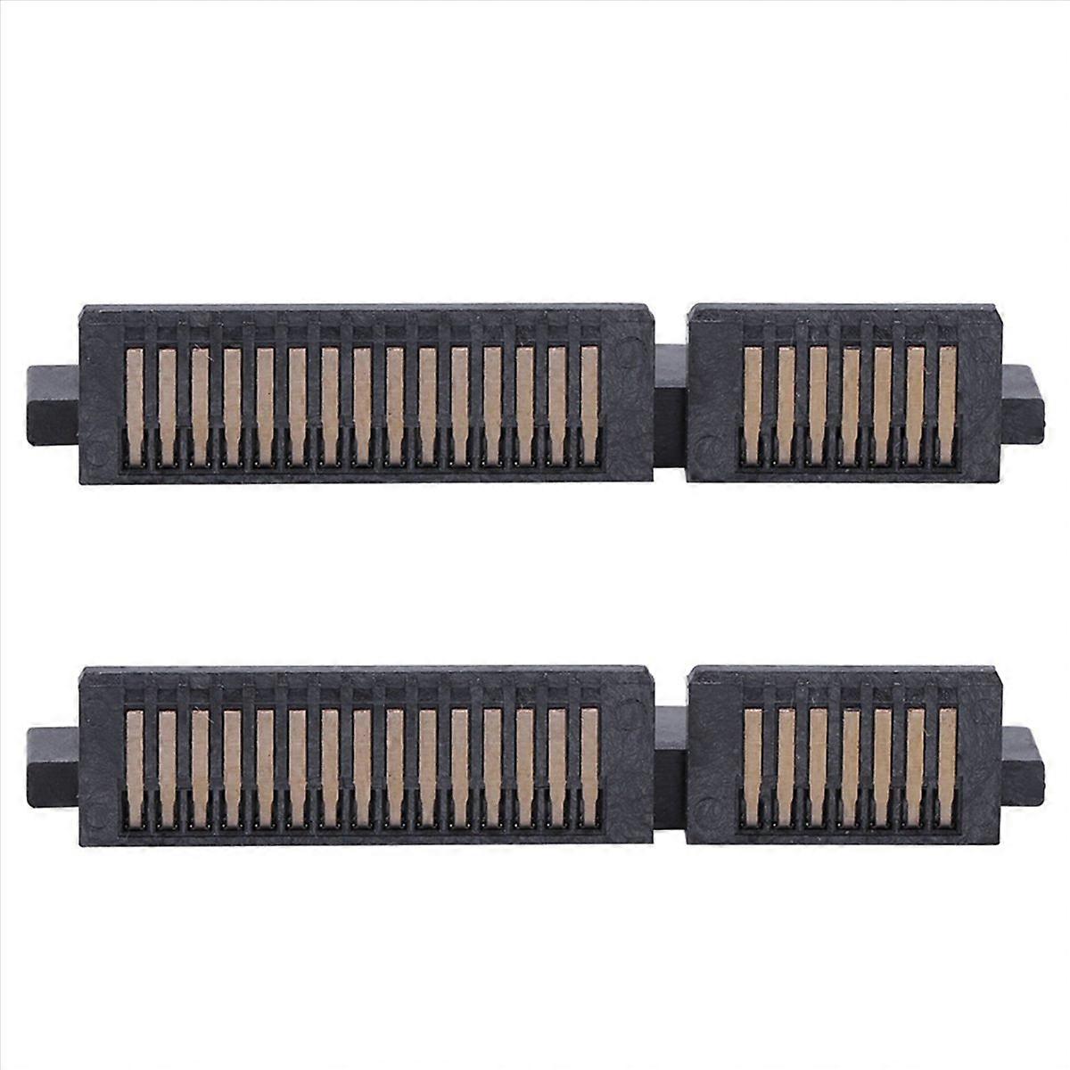 2X E5420 Hard Disk Drive Interposer Adapter Connector SATA