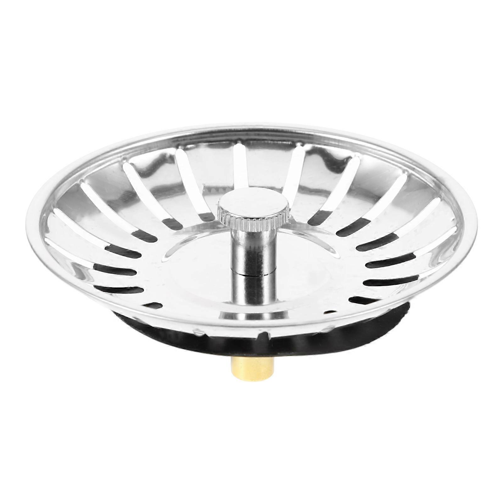 Sink Filter Kitchen Sink Draining Strainer with Stopper Practical Accessory