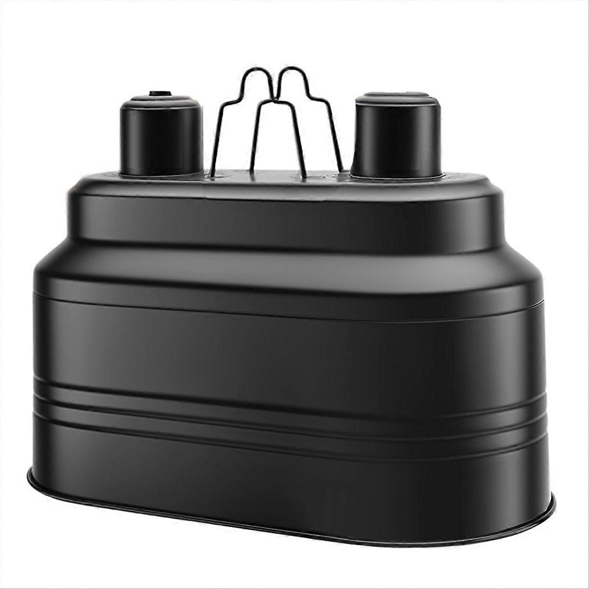 Dual Reptile Light Fixture, Max 160W Each Reptile Heat Lamp Fixture with Separate Switches, Fits Re