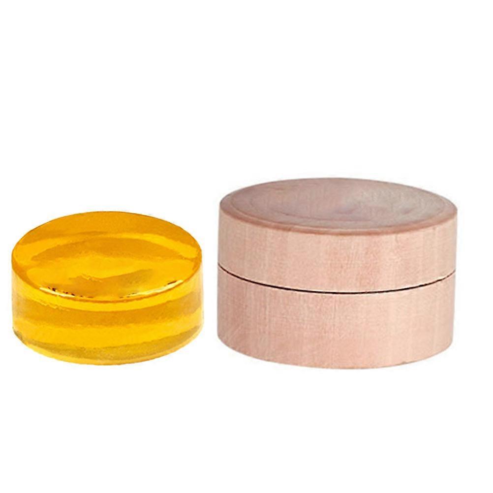 Natural Low Dust Rosin for Violin Viola Cello Strings Musical Instruments (Golden)