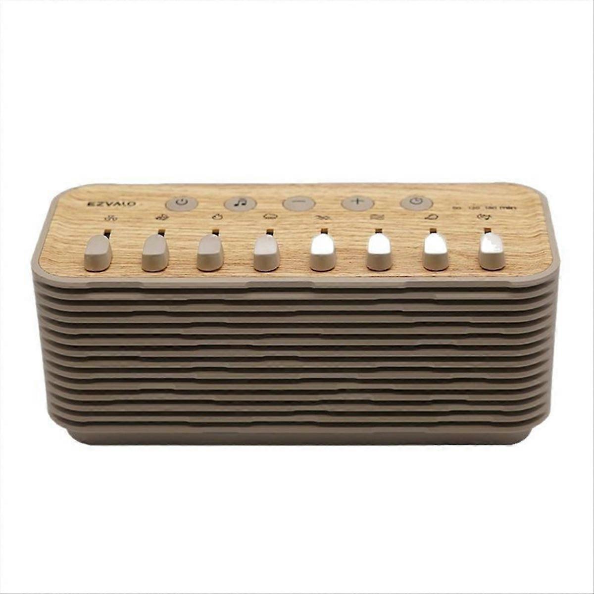 White Noise Sleep Sound Bluetooth Speaker Machine with 8 Nature Sound Mini Speaker Music Center Wireless Home A