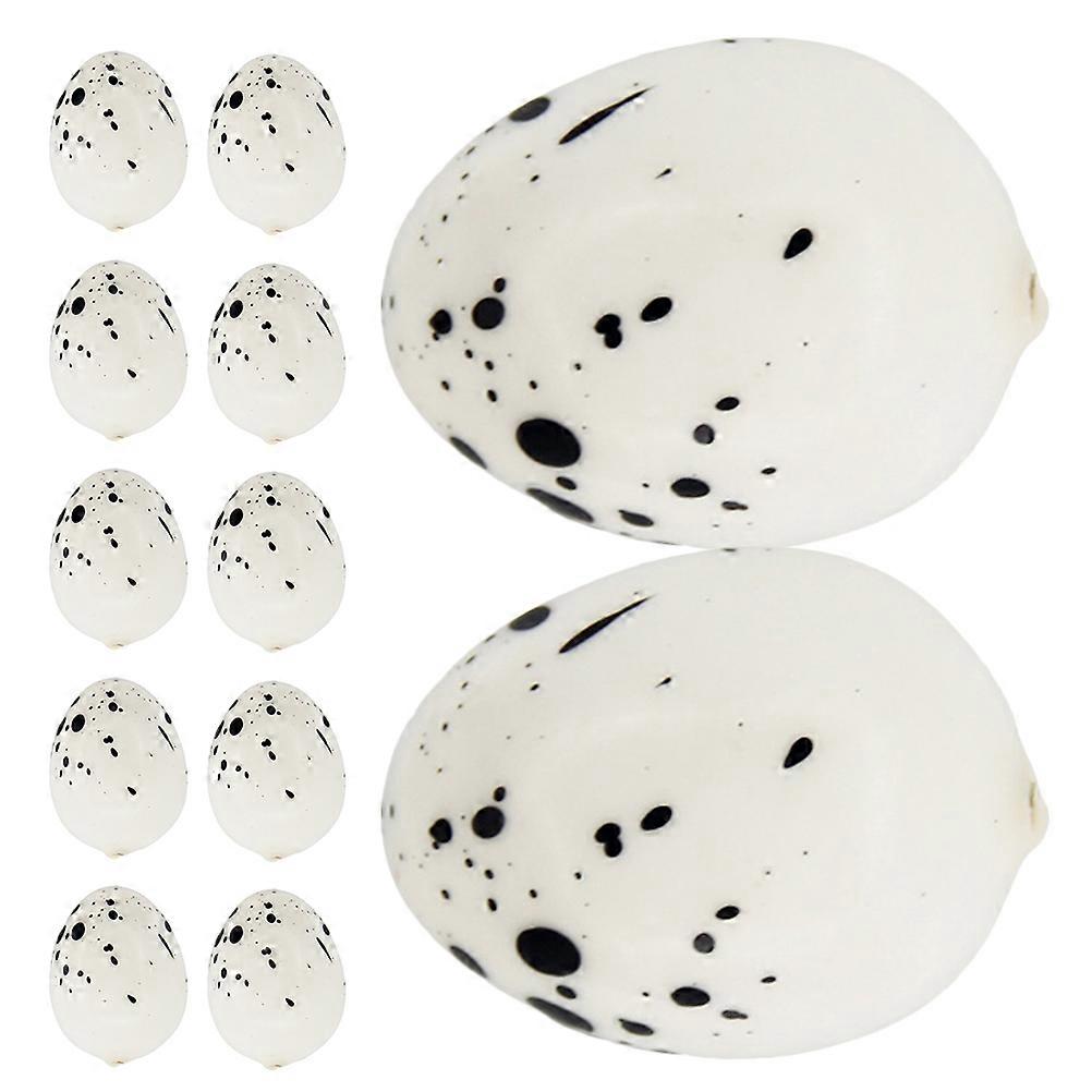 Artificial Foam Eggs Easter Decoration for Crafts 60Pcs Realistic Quail Egg